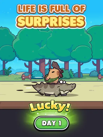 Capybara Go Game Screenshot